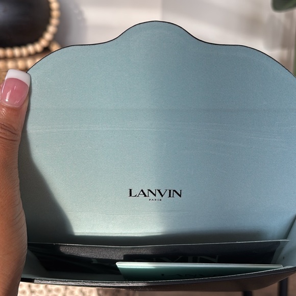 NWT⚠️ Authentic LANVIN 50mm Gradient Square Designer Sunglasses🤎🕶️🌅 - Picture 12 of 17